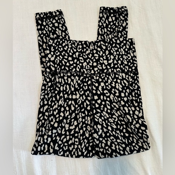 Athleta Salutation Stash Pocket II Printed 7/8 Tight Leggings Leopard Animal XXS - Picture 3 of 6